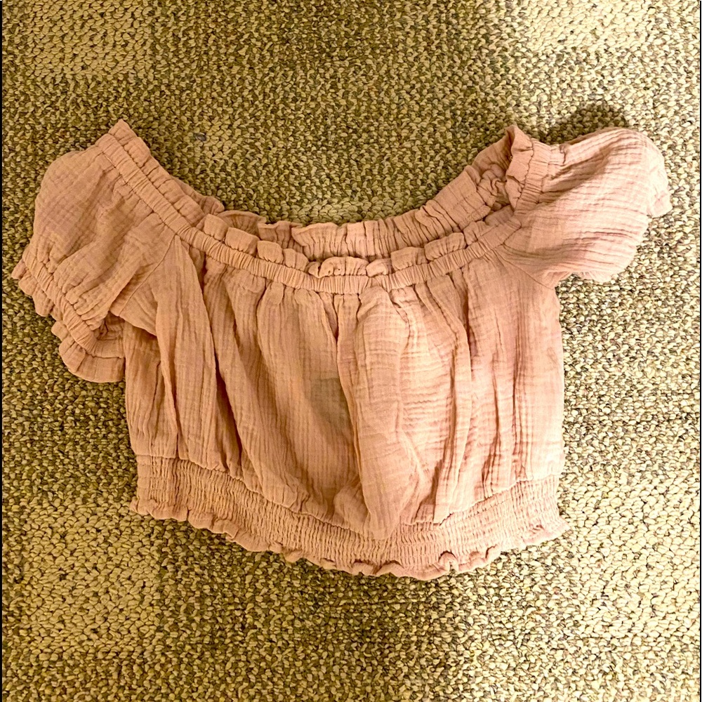 Womens Brand New Off The Shoulder Crop Top